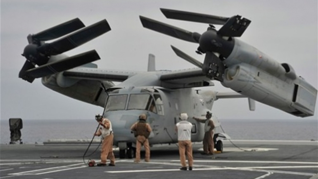 Norveç'te V-22 Osprey Düştü